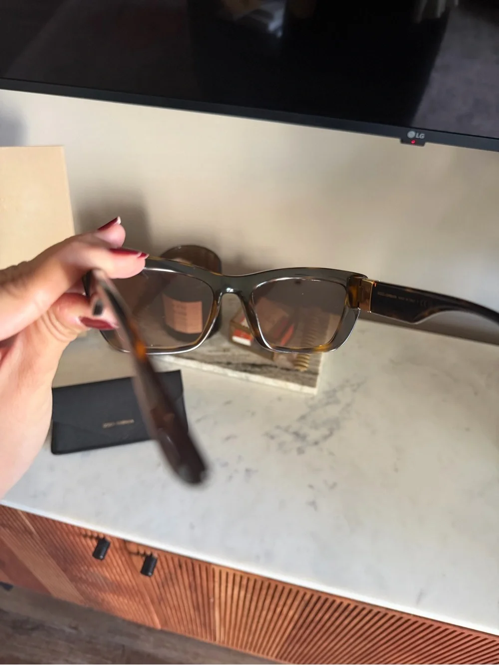 Dolce & Gabbana DG6171 Tortoiseshell Sunglasses with Brown Lenses
